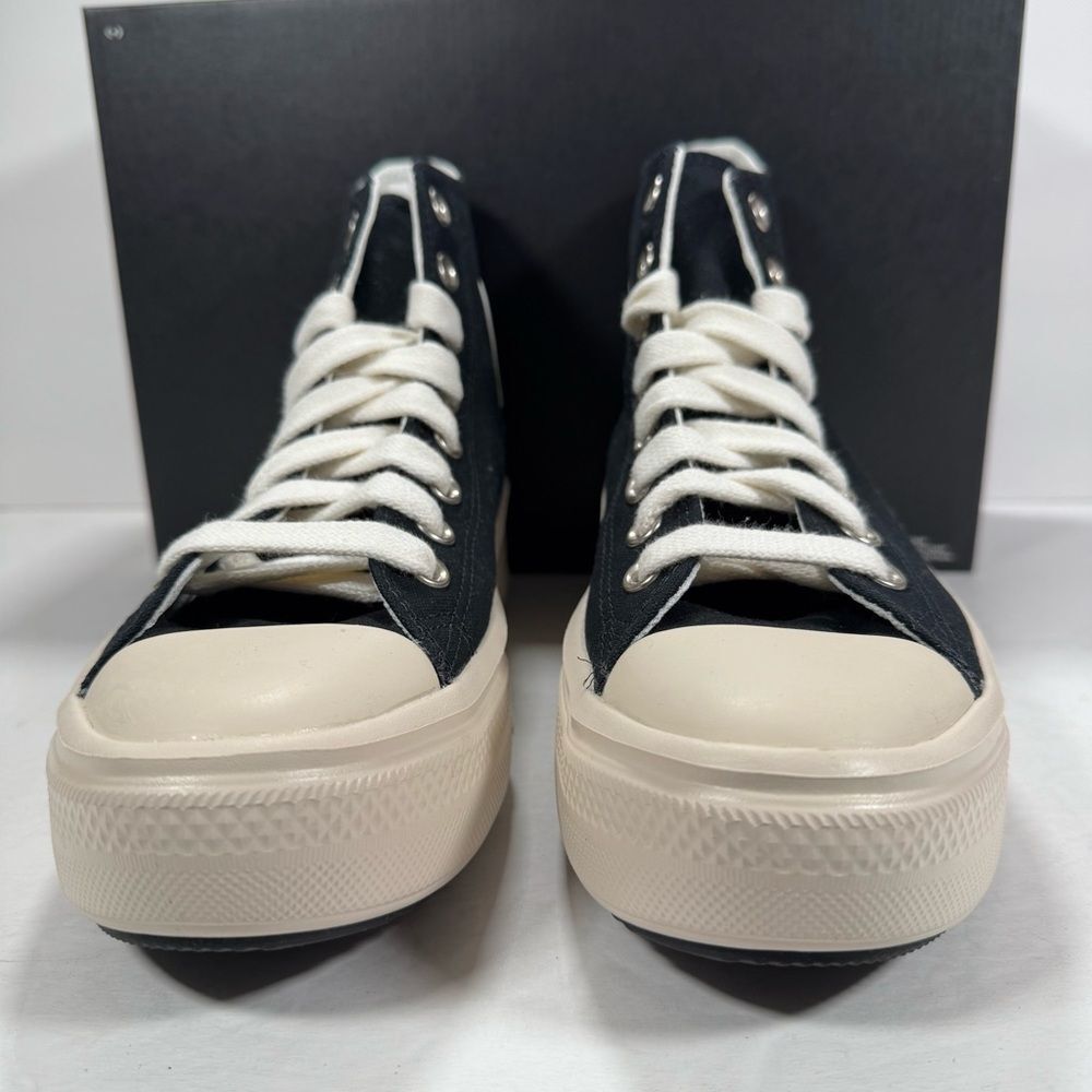 Converse CTAS Move Hi Platform Sneakers Black Natural Ivory Egret Women Size 9 - Picture 4 of 13
